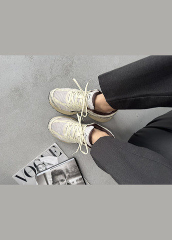 Кроссовки женские и мужские Asics Gel-Flux 4 beige | Асикс Гель-Флукс 4 бежевые No Brand бежевые демисезоны (316663558)