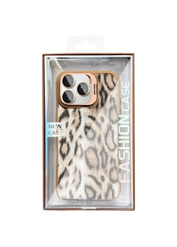 Чохол TPU+PC Wild Leopard для Apple iPhone 15 Pro 6.1" з MagSafe та функцією підставки No Brand (402119204)
