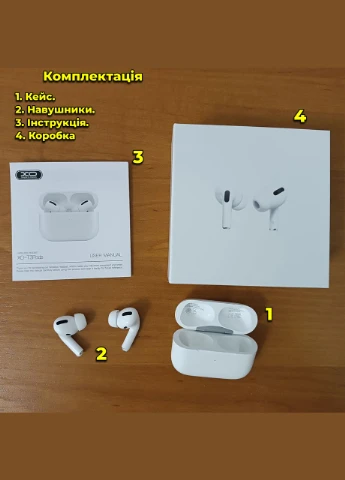 Бездротові Bluetooth навушники T3Pods Білий XO (315517379)