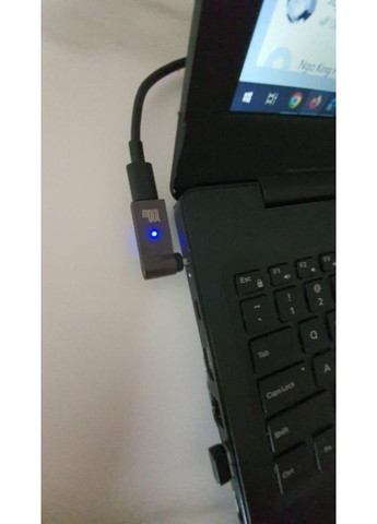 Переходник USB-C на DC для зарядки ноутбука, адаптер USB type C DC повербанк для ноутбуков PD100W DC Foxconn (366664702)