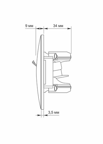 Подвійна комп'ютерна розетка CAT6 BINERA VF-BNSK2PC6-SS срібляста Videx (282312955)