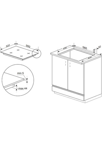Варочная поверхность BHI676062 (21779) HANSA (313825913)
