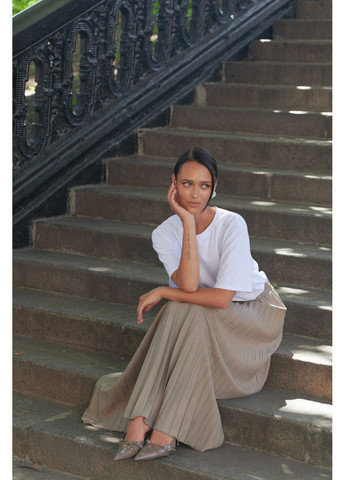 Бежевая юбка 2312-1.6447 Seventeen