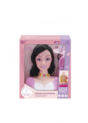 Голова куклы для причесок цвет разноцветный ЦБ-00265404 No Brand (308346619)