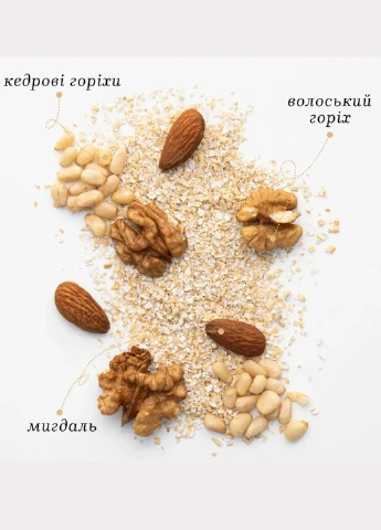 Набір граноли Big Box Chocolate Coconut, Nuts’ Trio & Banana, 3000 г Gregory Mill (391245838)