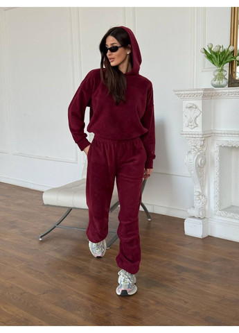 Теплый женский костюм из двустороннего флиса No Brand (366391846)