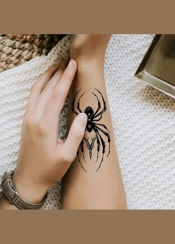 Набір дитячих тимчасових татуювань "Чорні міні №4" black-tattoo-mini-set-4-H No Brand (339782555)