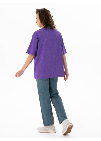 Фиолетовая летняя футболка 21 - 08157 TK Design
