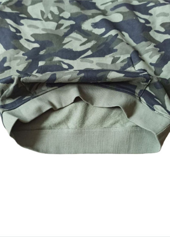 Спортивный костюм (худые+штаны) на флисе, принт милитари хаки, 152-158 см George (300095970)