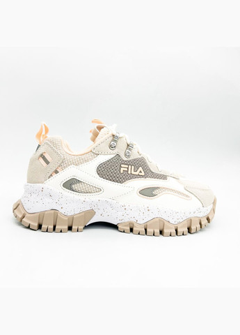 Кроссовки (р) Кожа/Текстиль 0-1-1-FFW-0267 Fila бежевые (328835316)