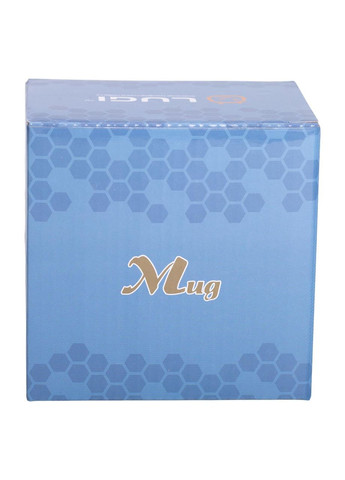 Кружка керамическая 400 (мл) с серебристым ободком и ручкой Черная Jooki (358706135)