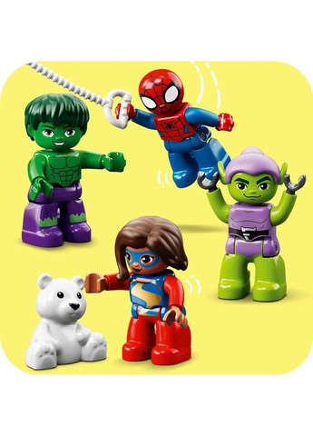 Конструктор DUPLO Super Heroes Людина-павук та друзі: Пригоди на ярмарку 41 деталь (10963) Lego (281425476)