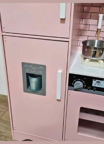 Ігровий набір дитяча кухня Модена Pink + звукові та світлові ефекти + 5 аксесуарів AVKO (329444490)