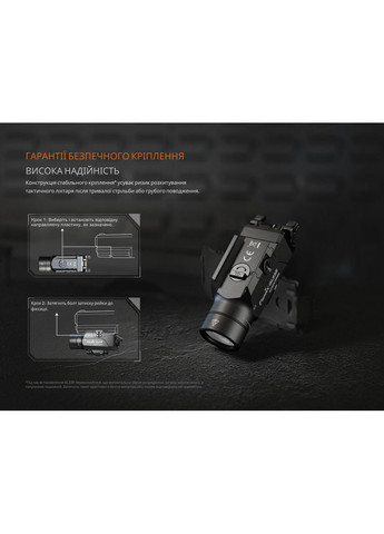 Фонарь к пистолету GL23R с лазерным прицелом (A-017826) Fenix (318417519)