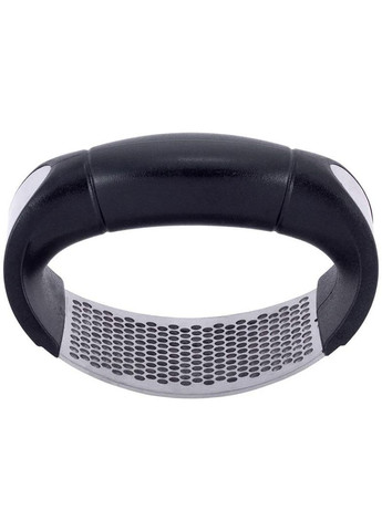 Прес для часнику з нержавіючої сталі з пластиковою ручкою для кухні часнику 10.8х5.2х7см Kamille (368978835)