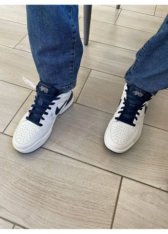 Синій Осінні кросівки чоловічі nike air jordan stadium 90 sail ozone blue найк аір джордан No Brand