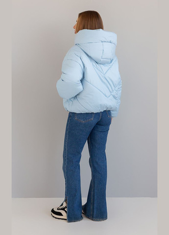 Голубая зимняя зимняя куртка селин (01210-yellow44) MioRichi