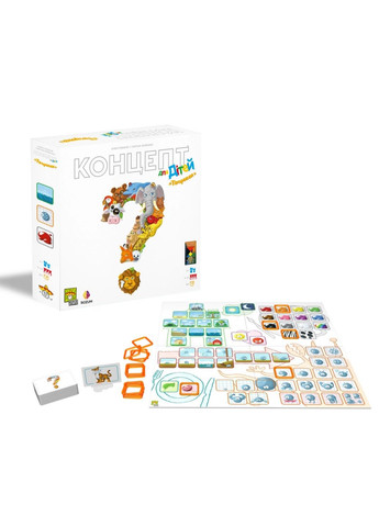 Настольная игра Концепт для детей: Животные (Concept Kids: Animals) ROZUM (302236132)
