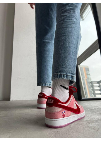 Белые демисезонные кроссовки мужские nike sb dunk low strangelove найк сб данк No Brand