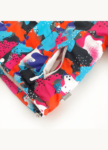 Рожева зимня дитяча зимова куртка для дівчинки з капюшоном (416022) Marakas