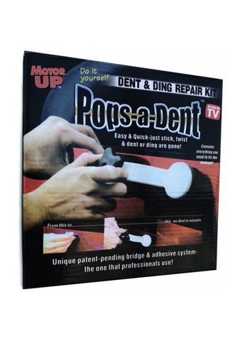 Инструмент для удаления вмятин на авто Clefers Pops-a-Den- Готовка своими руками - Клей, Пистолет, Присоска LN-980 No Brand (366238703)