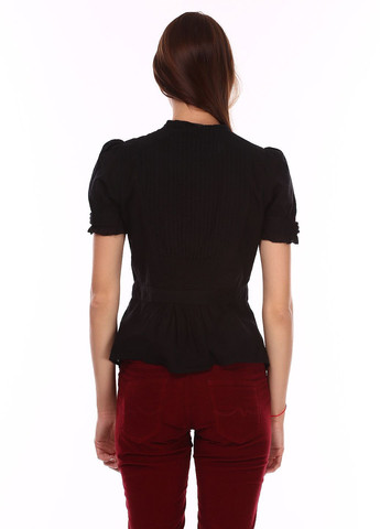 Чёрная блуза черный Pepe Jeans