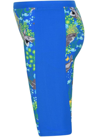 Купальний костюм сонцезахисний лонгслів + довгі шорти синій з акулами 306-557-309-593 Lego Wear (333832744)