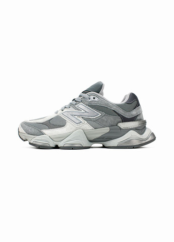 Кросівки жіночі і чоловічі New Balance 9060 shadow grey concrete silver | Нью Беланс 9060 сірі No Brand сірі всесезони (311314459)