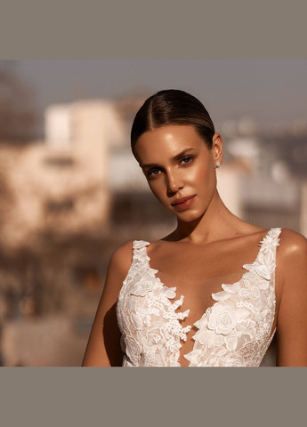 Срібні сережки - пусети з фіанітами 842 Oniks (264023295)