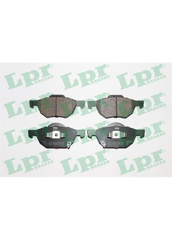 Колодка гальмівна диск. HONDA ACCORD передн. (вир-во ) LPR (368897920)