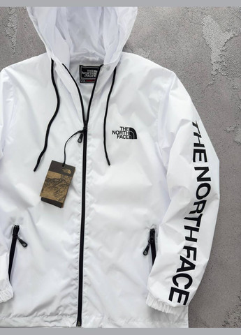 Біла демісезонна вітровка No Brand