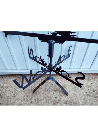 Флюгер на будинок Ворона №3, флюгер на дах з металу 3 мм. No Brand (368896759)