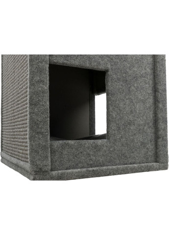 Кігтеточка для кішок Башта Gabriel Сірий 38 х 38 х 78 см (4011905449883) Trixie (329994008)