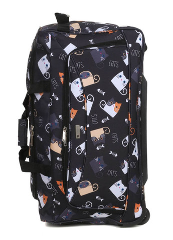 Большая дорожная сумка на колесах L Worldline Airteх 891/cat Разноцветный AIRTEX (298284906)