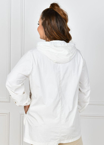 Молочная летняя стильная летняя куртка без подкладки Allthings