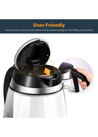 СТОК Стеклянный электрический чайник Umi (296808064)