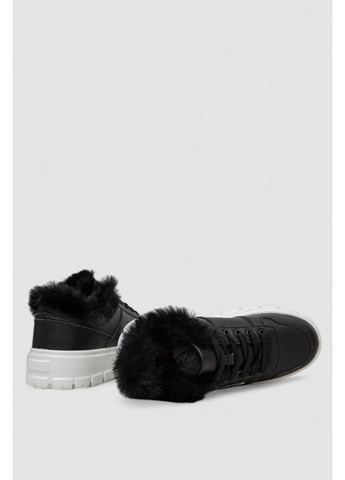 Кроссовки женские зимние на меху,, 248RCX622 Ager чёрно-белые всесезоны (369973123)