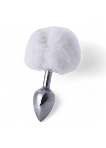 Анальна пробка заячий хвіст білого кольору металева пробка анальний хвіст Anal Plug Tailz China (317747732)