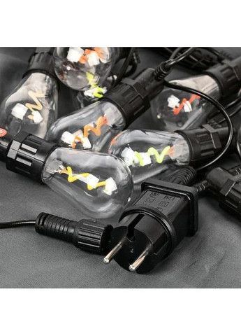 Уличная ретрогирлянда Stenson R95899 IP65 Спиральные лампочки 5 м No Brand (368647215)