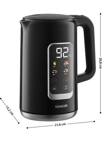 Электрочайник SWK0951BK 1.7 л черный Sencor (365719106)