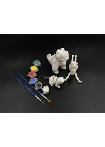 Набор фигурок 3шт "Раскрась и играй красочный мир открывай!" (PV-101) HM furnitura (365248603)