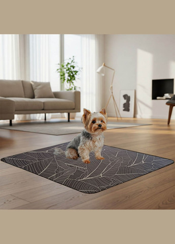 Багаторазова пелюшка 50х70 см туалет для собак поглинаюча, непромокаюча, антизапах (5004030 Giselle Багаторазова пелюшка для собак непромокаюча (341828478)