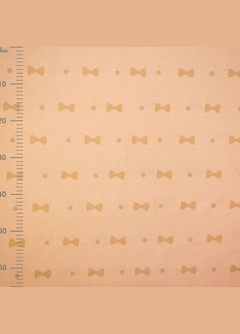 ТКАНИ САТИН S-131B Бантик карамель No Brand (321991820)