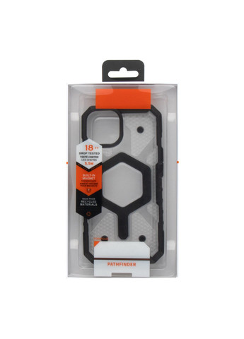 Чехол TPU+PC ArmorHex Magnetic Case для iPhone 16 Pro Max Цвет Transparent Black No Brand Apple iPhone 16 Pro Max 2024 (336152436)