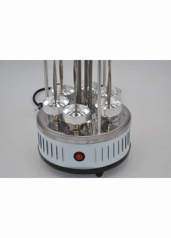 Шашлычница электрическая белая (1756375494) Domotec MS-7782 (334675701)