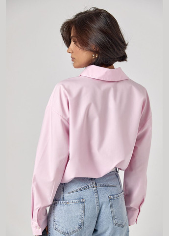 Розовая рубашка Lurex