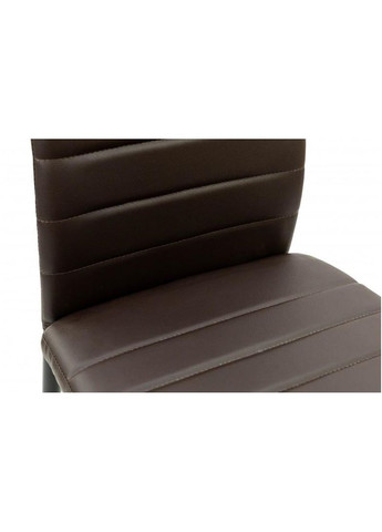 Кухонний стілець Rio екошкіра Темний шоколадний/Чорний Мікс Меблі 855262-01 855262 Мікс меблі (355468132)