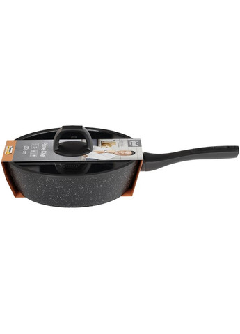 Сковорода з кришкою Prime Chef 26 см Black (25-45-224) Krauff (330780813)