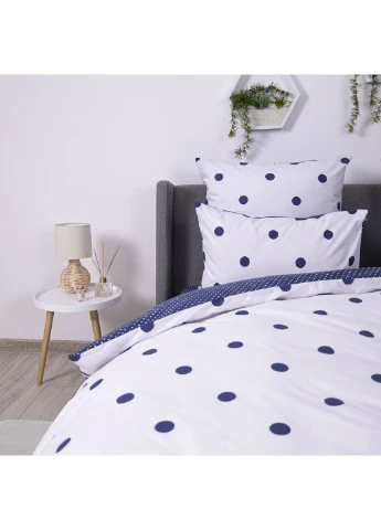 Постельное белье "Happy Sleep" Perfect Dots, 50x70, евро ТЕП (357346898)