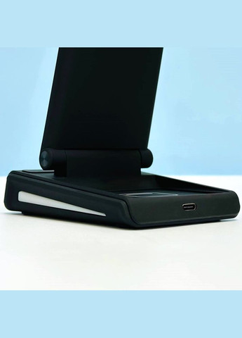 Настільна безпровідна зарядка 5в1 MagSafe для iPhone,, iWatch, Airpods XZY-18 Чорний 48615 Samsung (337350740)